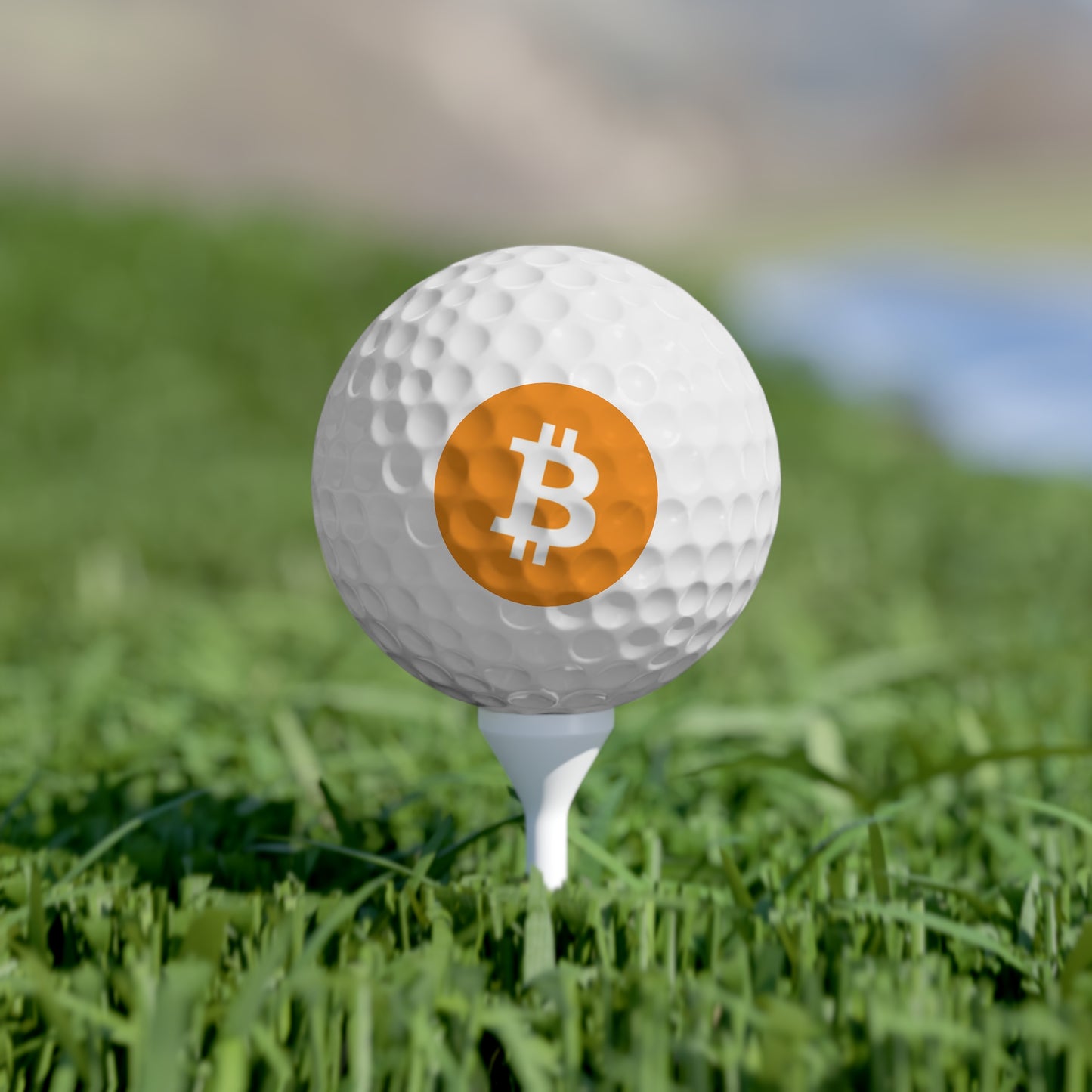 Bitcoin Golf Balls Set, Unique Gift for Golfers, Cryptocurrency Inspired Balls, Fun Golf Accessories, Perfect for Father's Day