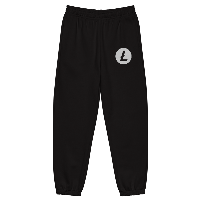 Litecoin Sweatpants in Black (updated)