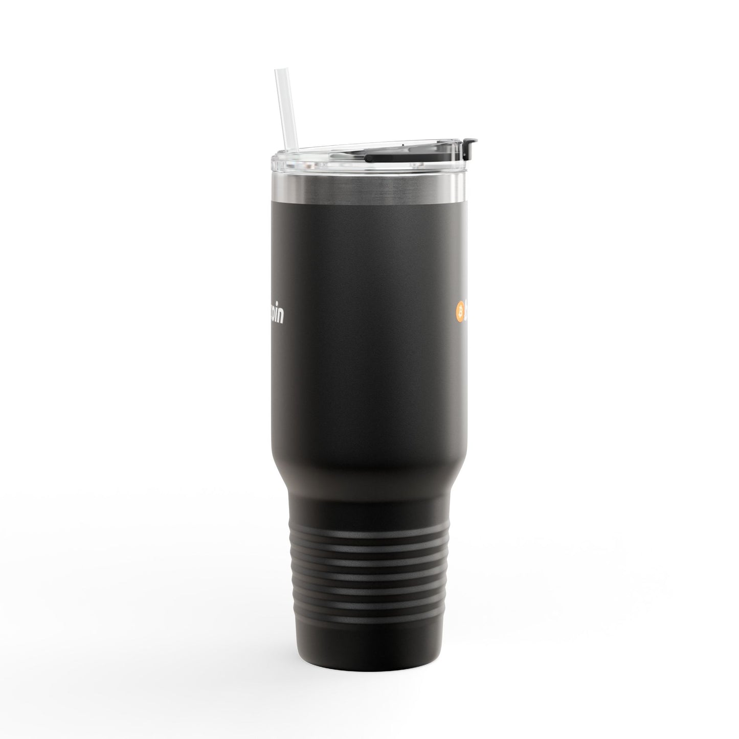 Bitcoin Insulated Travel Mug - 40oz Coffee Cup, Reusable Tumbler for Coffee Lovers, Great for Camping, Office, or Daily Use