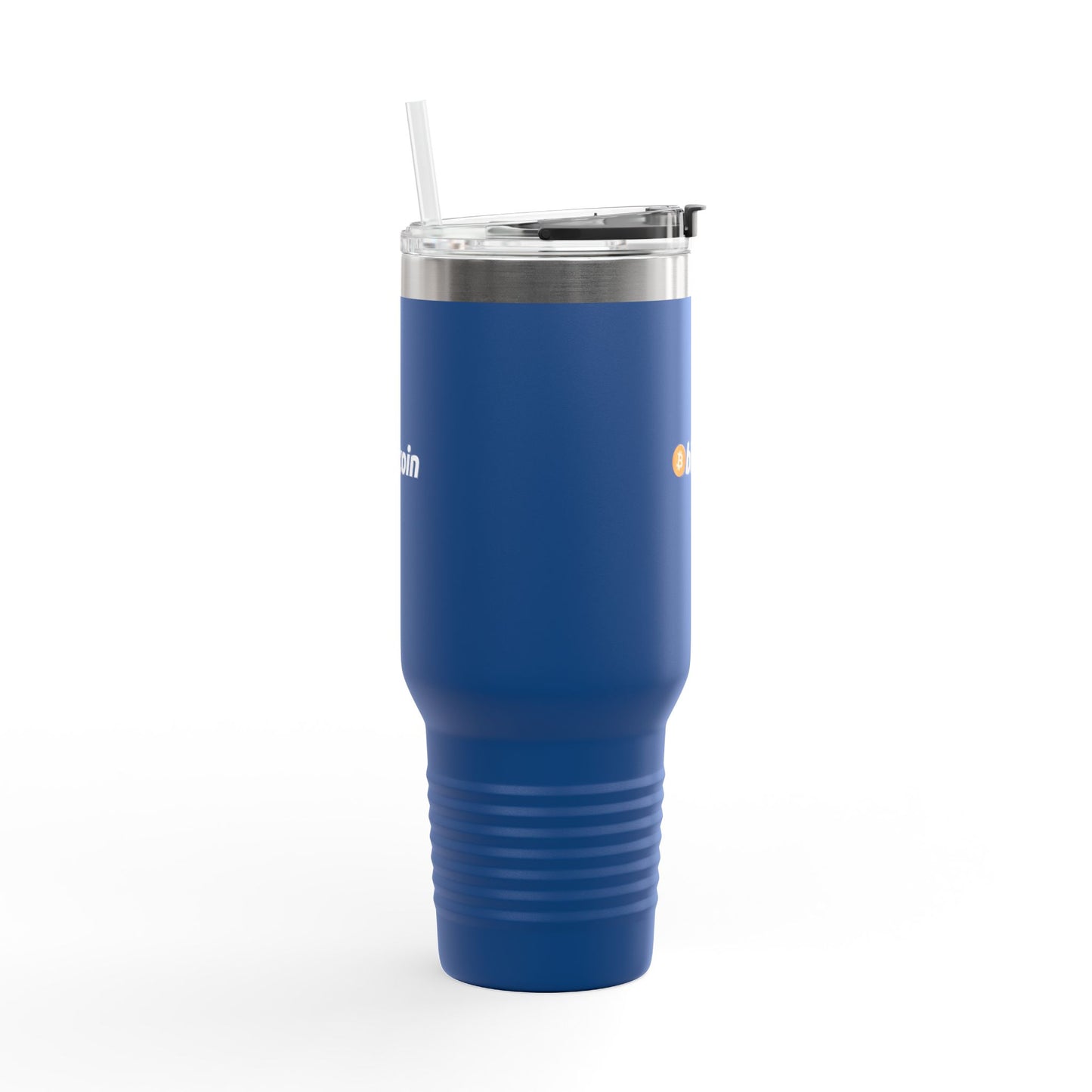 Bitcoin Insulated Travel Mug - 40oz Coffee Cup, Reusable Tumbler for Coffee Lovers, Great for Camping, Office, or Daily Use